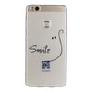 Clear Phone Cover Printed Smile