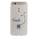Clear Phone Cover Printed Smile
